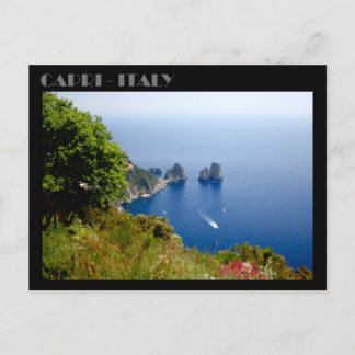 Faraglioni Rocks, eiland Capri briefkaart