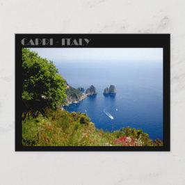 Faraglioni Rocks, eiland Capri briefkaart