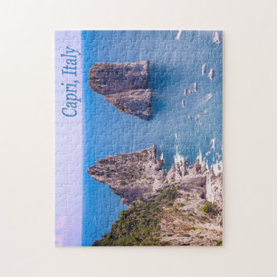 Faraglioni Rotsen, Capri Italië Legpuzzel