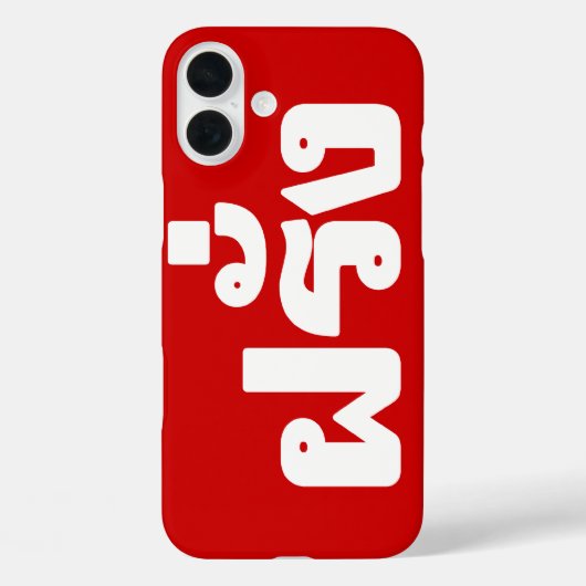 Farang ♦ Buitenlanders in het Thaise Taalscript ♦ Case-Mate iPhone Case (Achterkant)