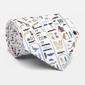 Farao Ancient Egypt Ash Color Stropdas (Opgerold)