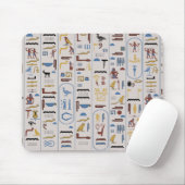 Farao Ash Background Ancient Hieroglyphs Muismat (Met muis)