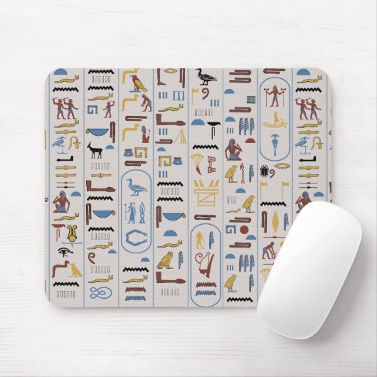 Farao Ash Background Ancient Hieroglyphs Muismat (Met muis)