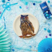 Farao Eagle Owl Paper Bord (Feest)