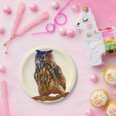 Farao Eagle Owl Paper Bord (Feest)