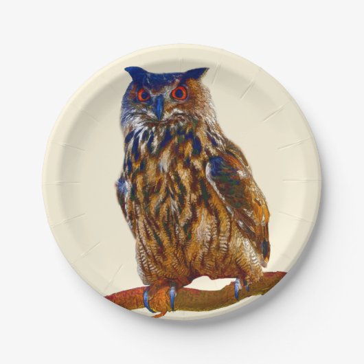Farao Eagle Owl Paper Bord (Voorkant)