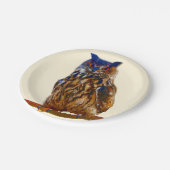 Farao Eagle Owl Paper Bord (Gekanteld)