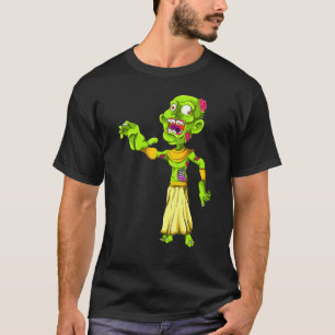 Farao Egypte Geschiedenis Idee Zombie T-shirt