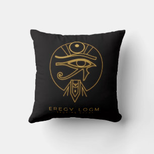Farao-Geïnspireerd Egyptisch Logo – Krachtige Anti Kussen