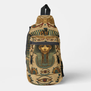 Farao Print Schoudertas Sling Bag