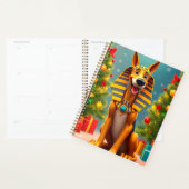 🎁Faraoh Hond Kerst Planner Kerstcadeau (Display)