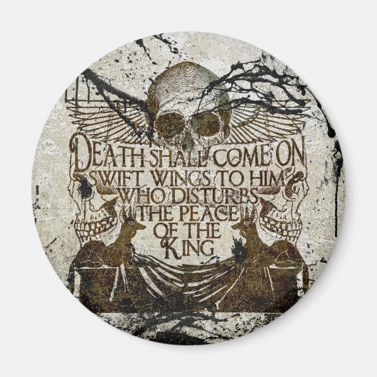 Farao's vloek magneet (Voorkant)