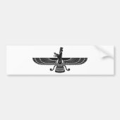 Faravahar Bumpersticker (Voorkant)