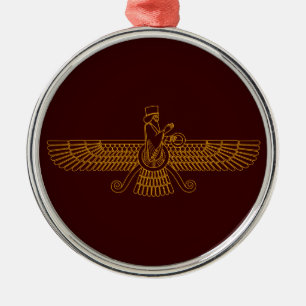 Faravahar Metalen Ornament