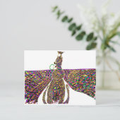 Faravir Psychedelic Briefkaart (Staand voorkant)