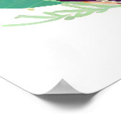 Farbenfrohes Vogelposter Kinderzimmerposter, cute Poster (Hoek)