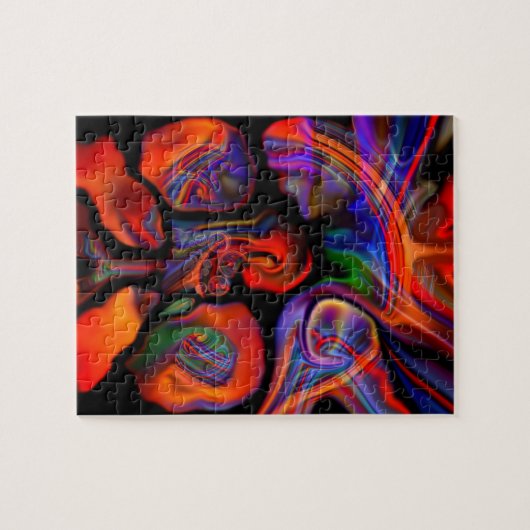 Farbenrausch Legpuzzel (Horizontaal)