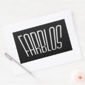 Farblos sticker (Envelop)