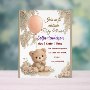 Fard à joues Ours Douce Couleur eau florale Baby s