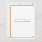 Farewell Celebration Going Away Invitation Kaart (Achterkant)