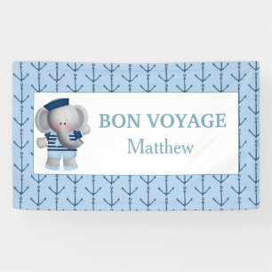 Farewell Goodbye Sailor Anchor Party Banner