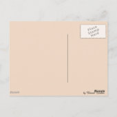 Farewell, ik zal je missen briefkaart (Achterkant)