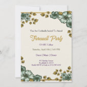 Farewell Invitation Template Goodbye Party Invitat (Devant)