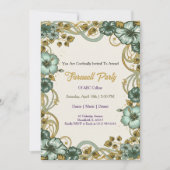 Farewell Invitation Template Kaart (Voorkant)