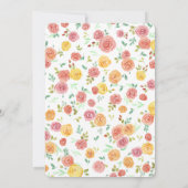 Farewell Party Floral Invitation (Dos)