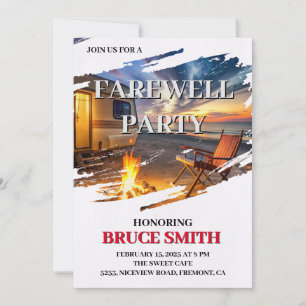 Farewell Party Invitation Kaart