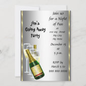 Farewell Party Invitation Kaart (Voorkant)