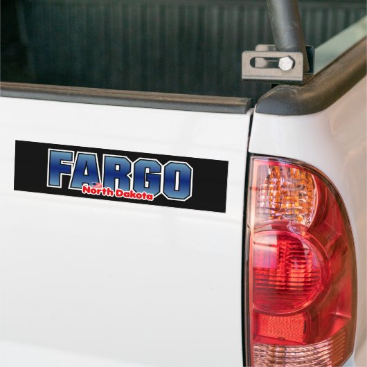 Fargo Bumper Bumpersticker (Op Truck)