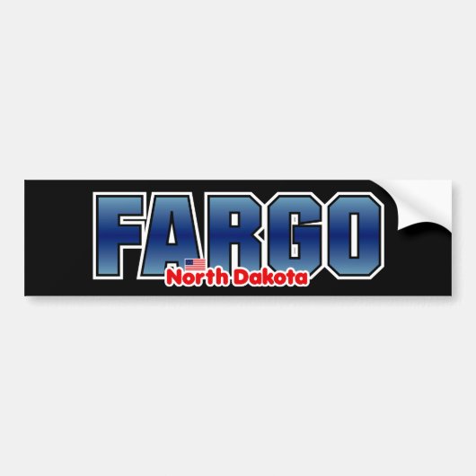 Fargo Bumper Bumpersticker (Voorkant)