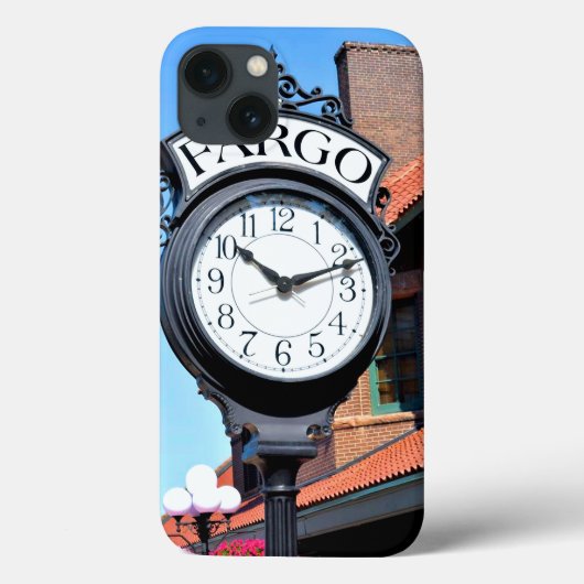 Fargo Clock Case-Mate iPhone Case (Achterkant)