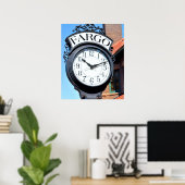 Fargo Clock Poster (Thuiskantoor)