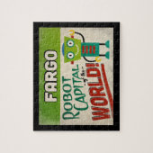Fargo North Dakota Robot - Funny  Legpuzzel (Verticaal)