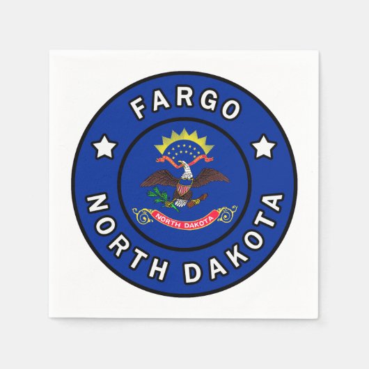 Fargo North Dakota Servet (Voorkant)