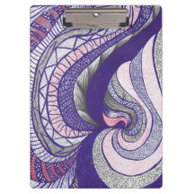 Farimah | Abstracte Stromende Handgetekende Kunst