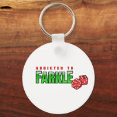 FARKLE - verslaafd Sleutelhanger (Voorkant)