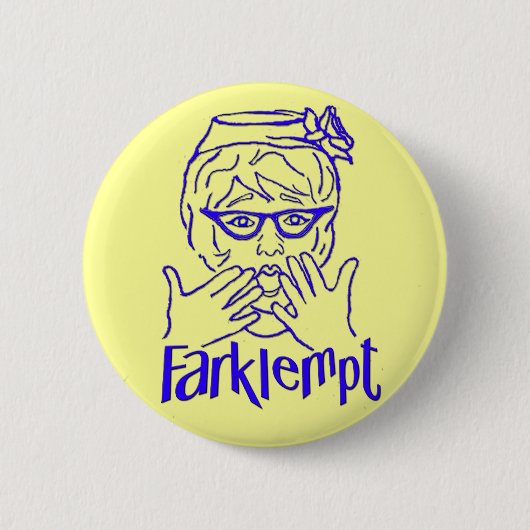 Farklempt Ronde Button 5,7 Cm (Voorkant)