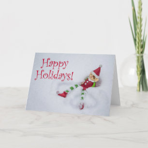 Farley de Elf Kerst Kaart