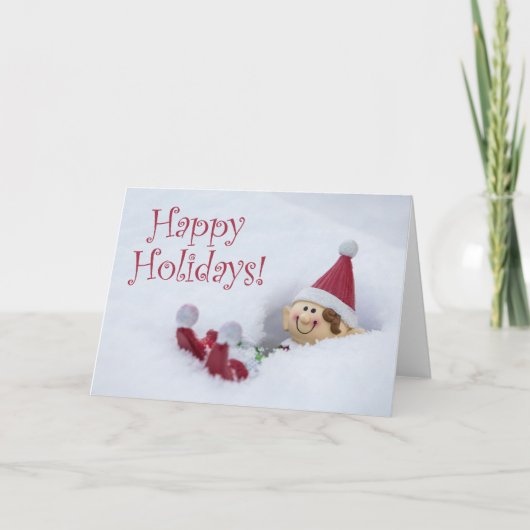 Farley de Elf Kerst Kaart (Voorkant)