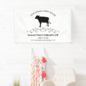 farm animal Cow Silhouette Spandoek (Insitu)