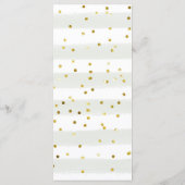 Farm Animal Green Boy Baby shower Menu (Dos)