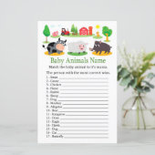 Farm animals Baby Name Game (Staand voorkant)