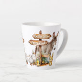 Farm Animals Custom Sign Mug (Angle droit)