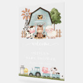 Farm Animals, Cute Animals, Baby Shower Welcome (Angle)