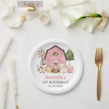 Farm Animals, Cute Animals, Barn, First Birthday