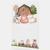 Farm Animals, Cute Animals, First Birthday Welcome (Angle)