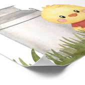 Farm Animals, Cute Animals, First Birthday Welcome Poster (Hoek)